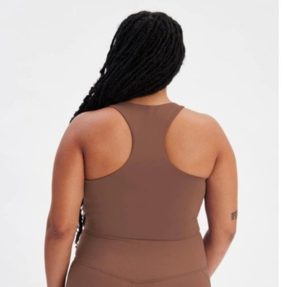 NWT Girlfriend Collective Storm Paloma Racerback Bra - Picture 2 of 3